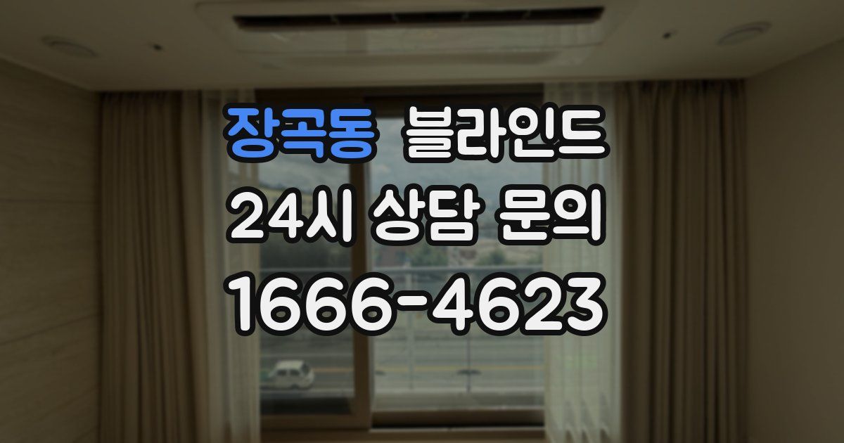 장곡동 블라인드