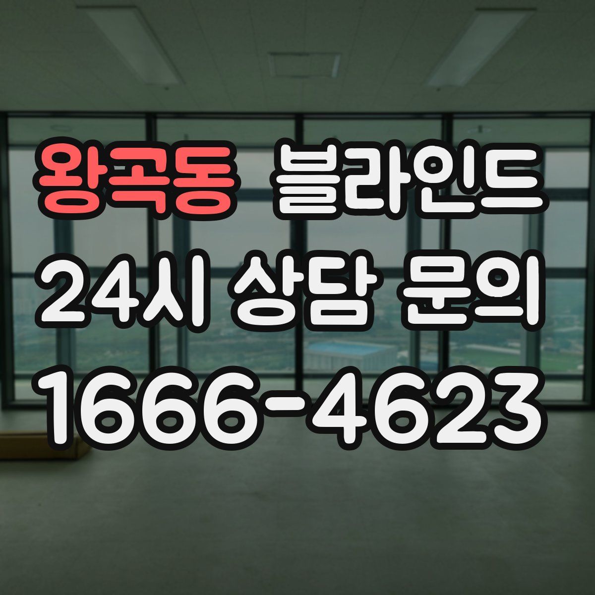 왕곡동 블라인드