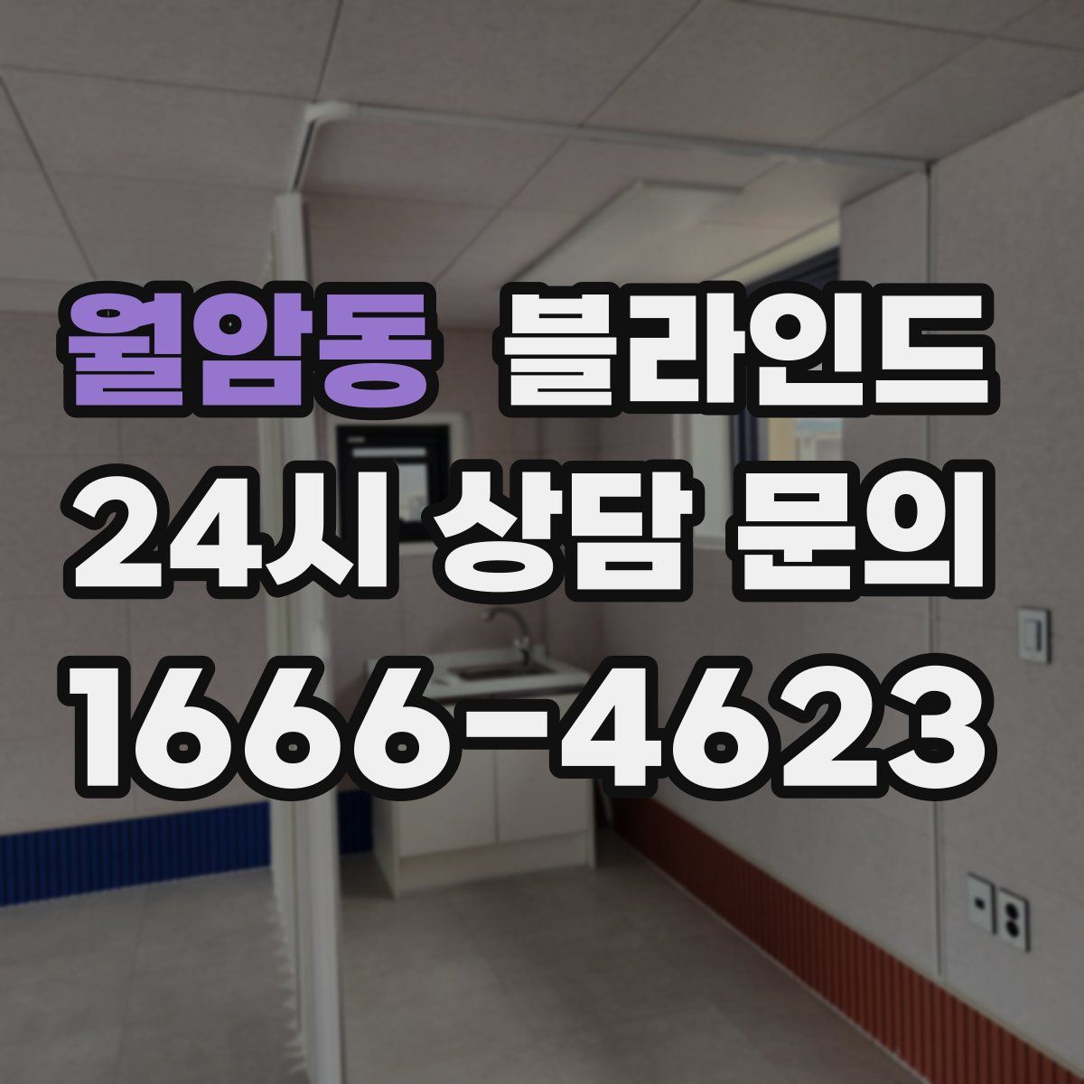 월암동 블라인드