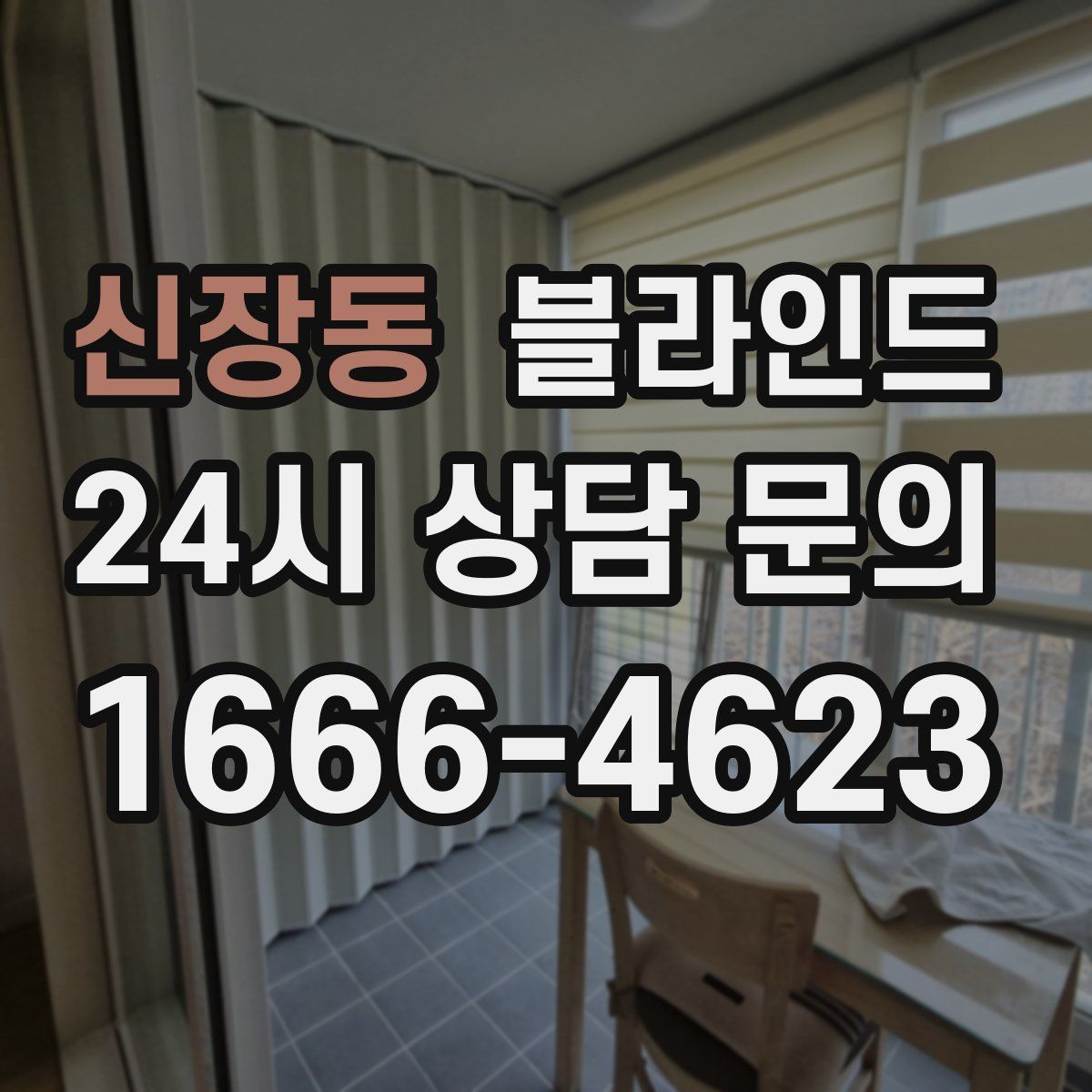 신장동 블라인드