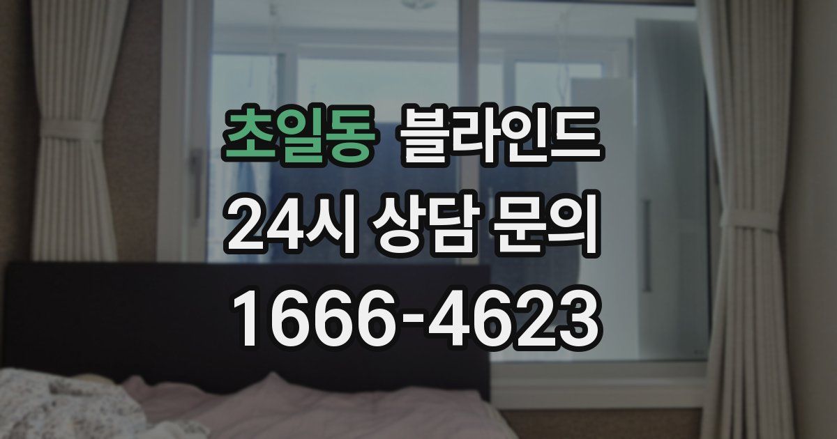 초일동 블라인드