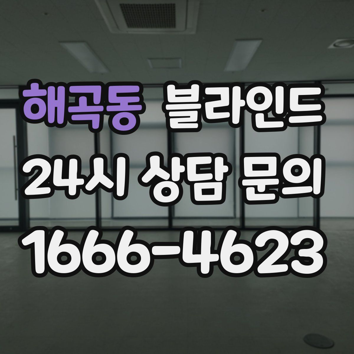 해곡동 블라인드