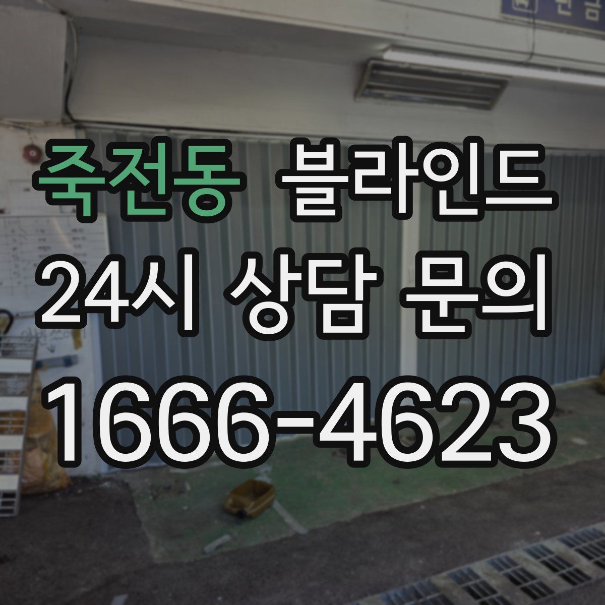 죽전동 블라인드