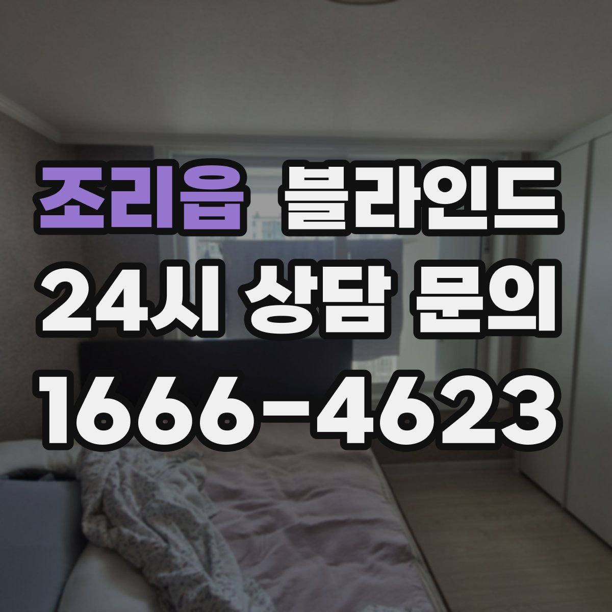 조리읍 블라인드