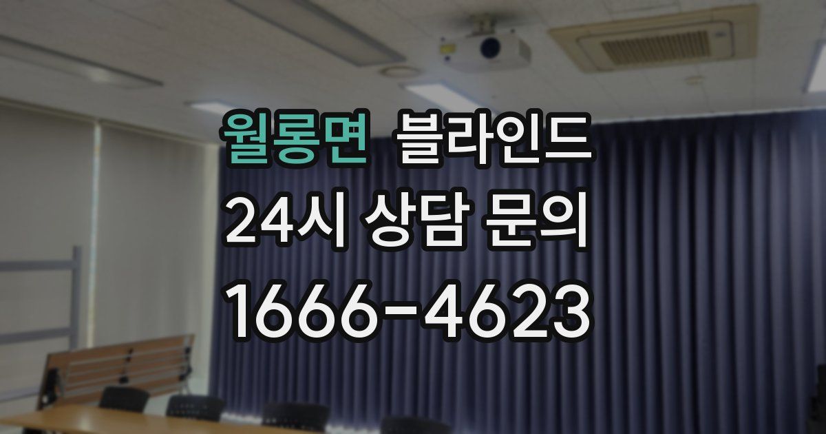 월롱면 블라인드