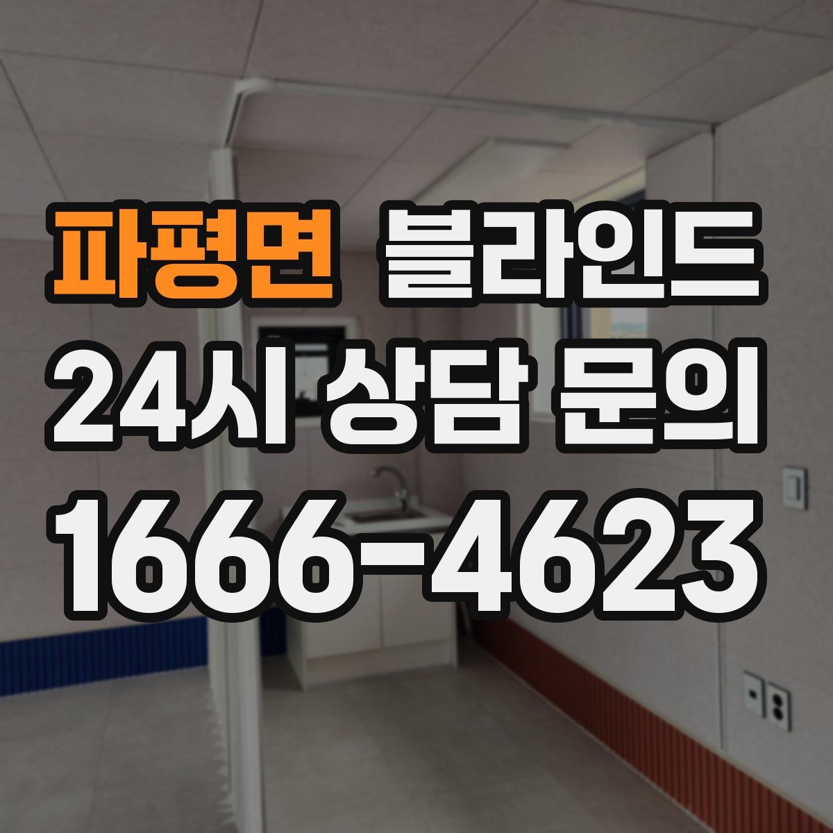 파평면 블라인드