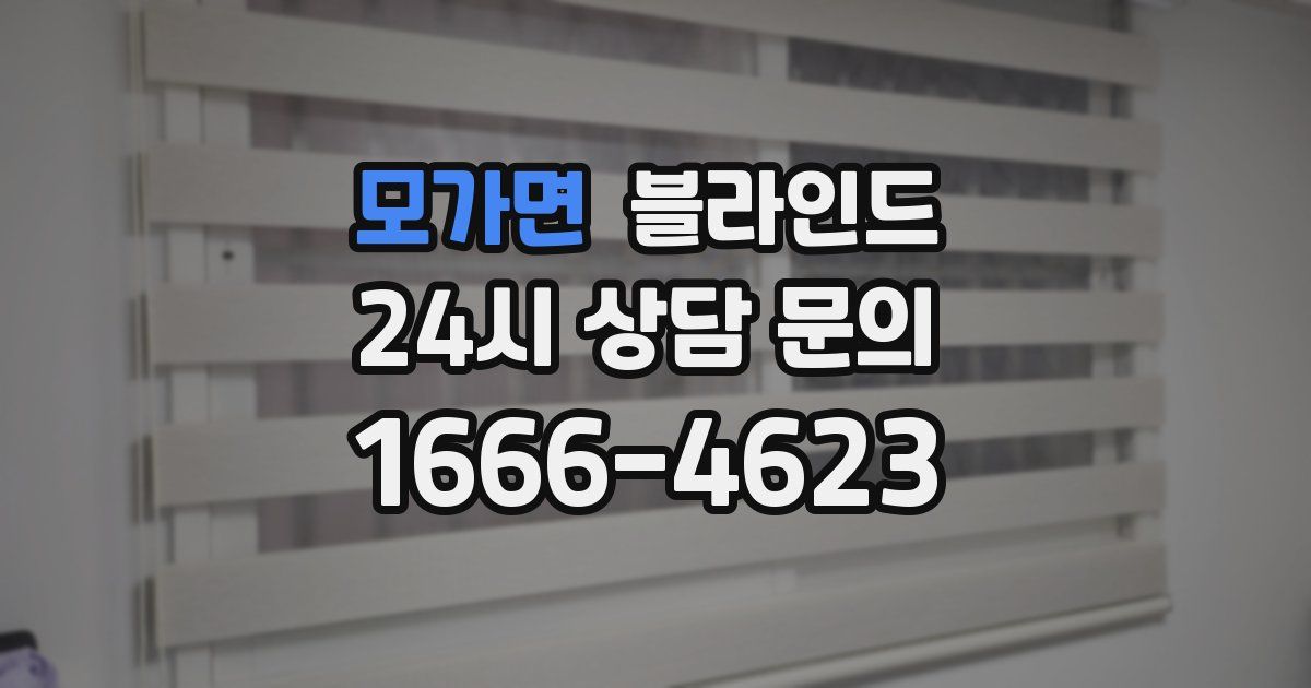 모가면 블라인드