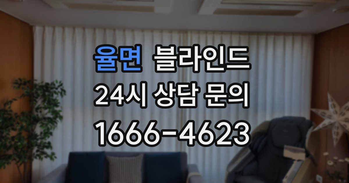 율면 블라인드