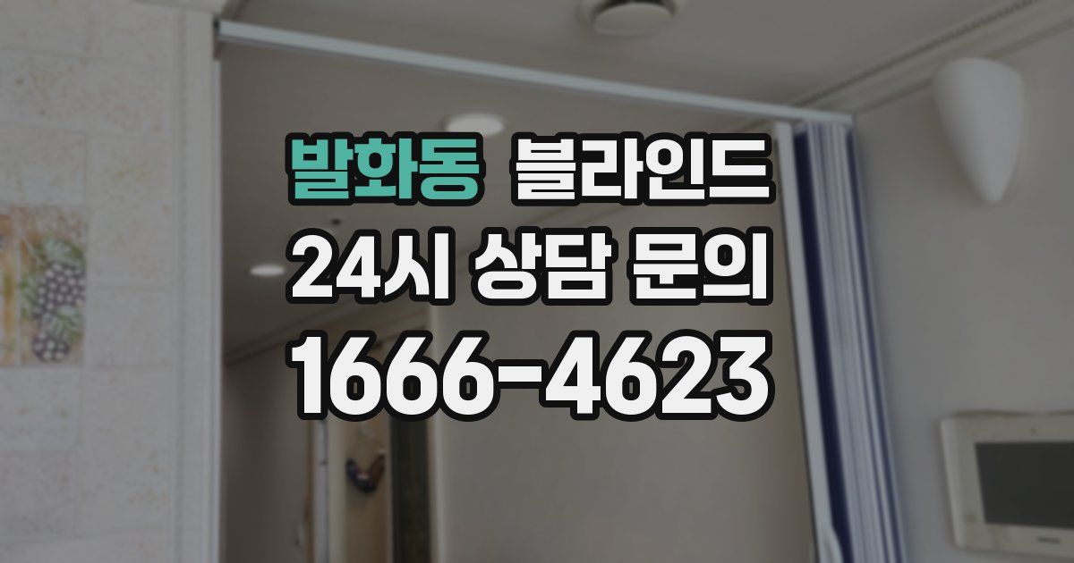발화동 블라인드