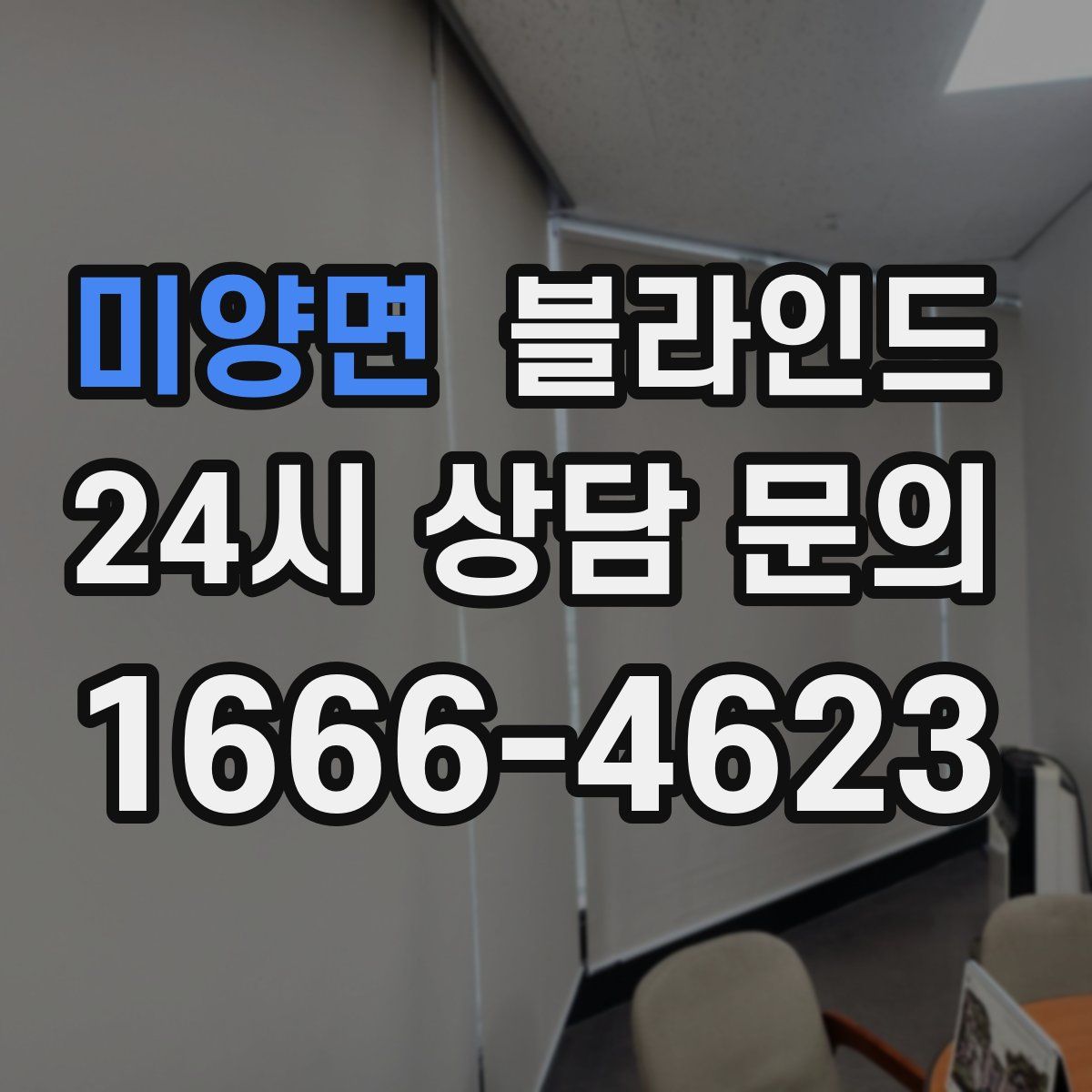 미양면 블라인드