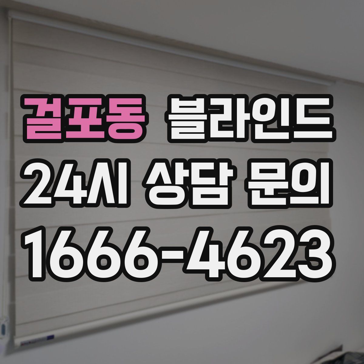 걸포동 블라인드