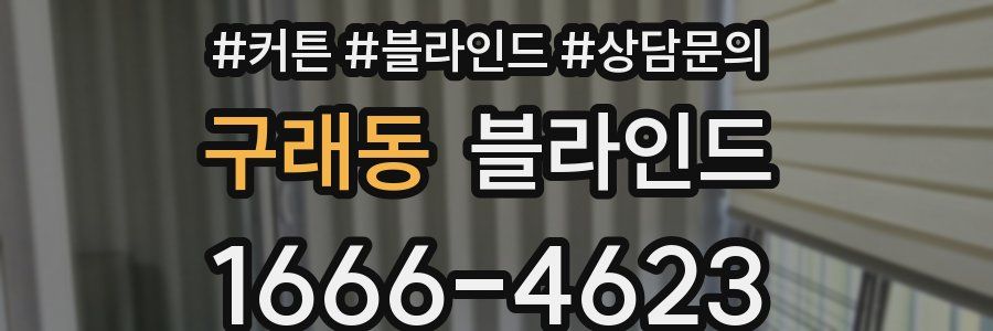 구래동 블라인드