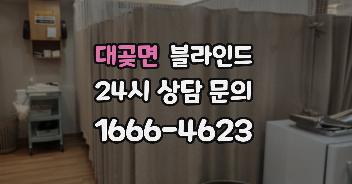 대곶면 블라인드