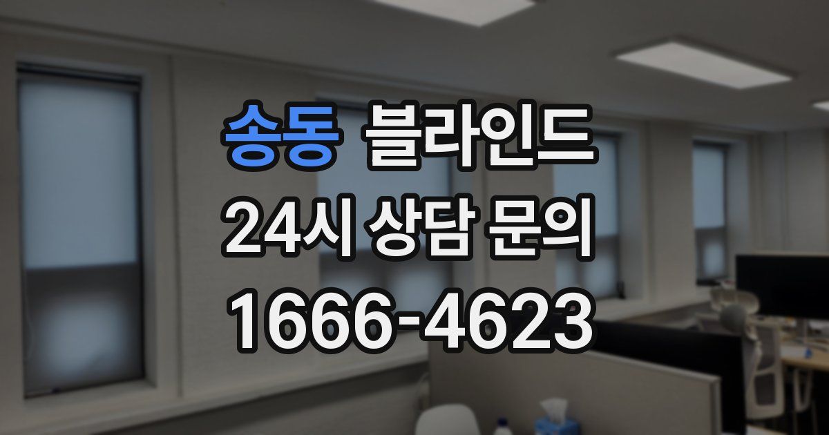 송동 블라인드