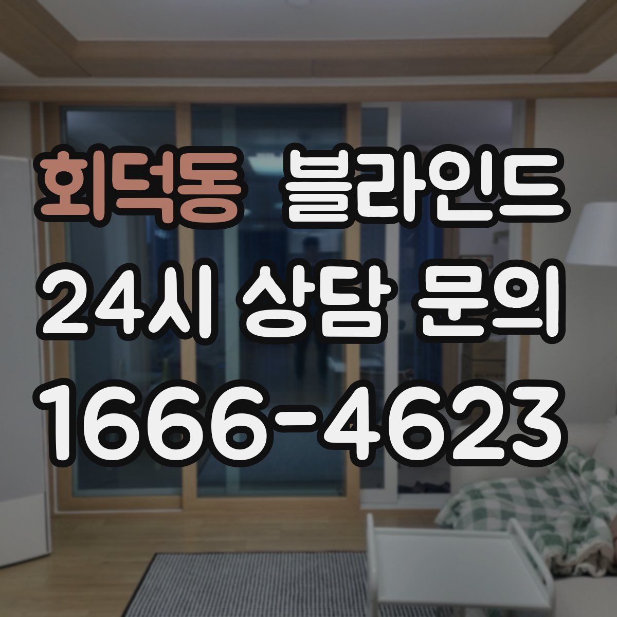 회덕동 블라인드