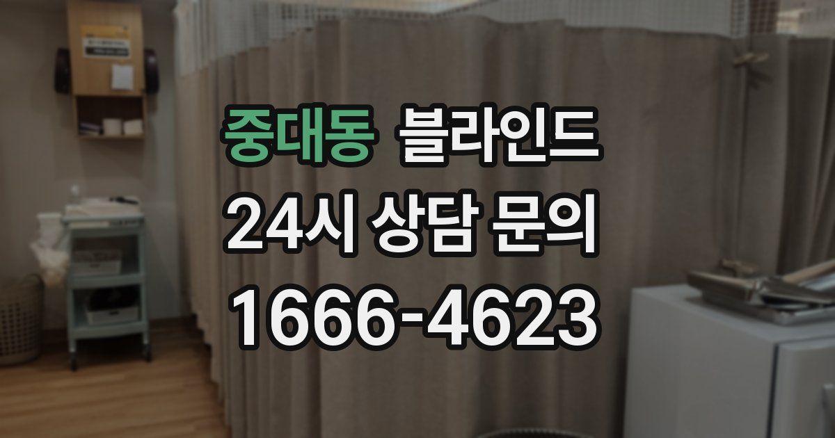 중대동 블라인드