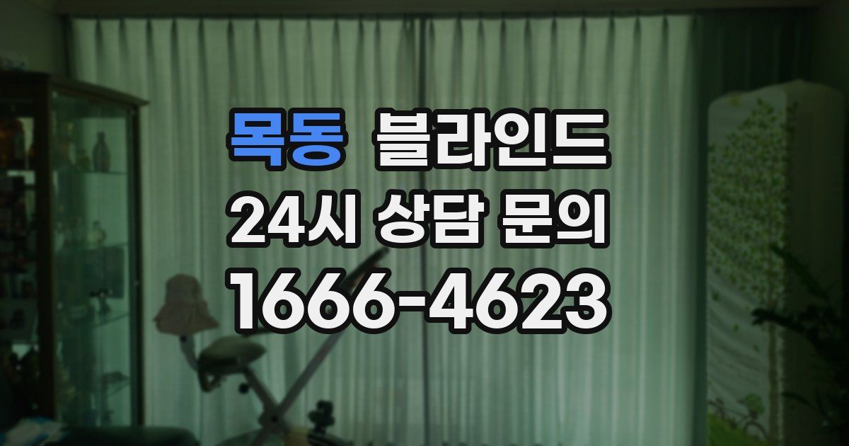 목동 블라인드