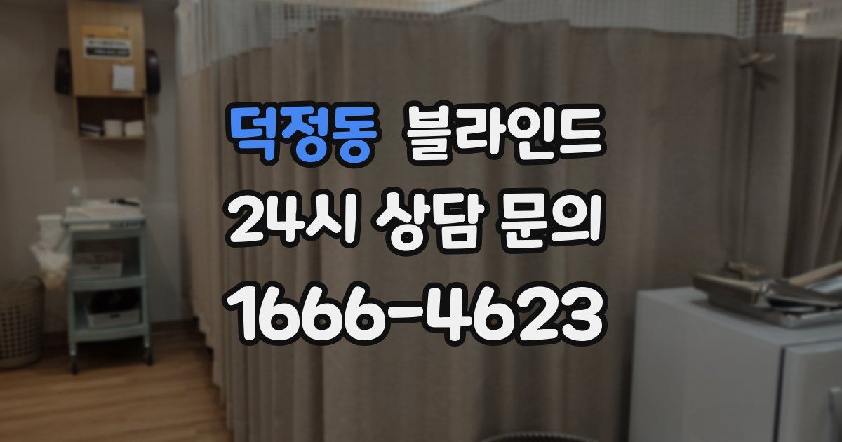 덕정동 블라인드
