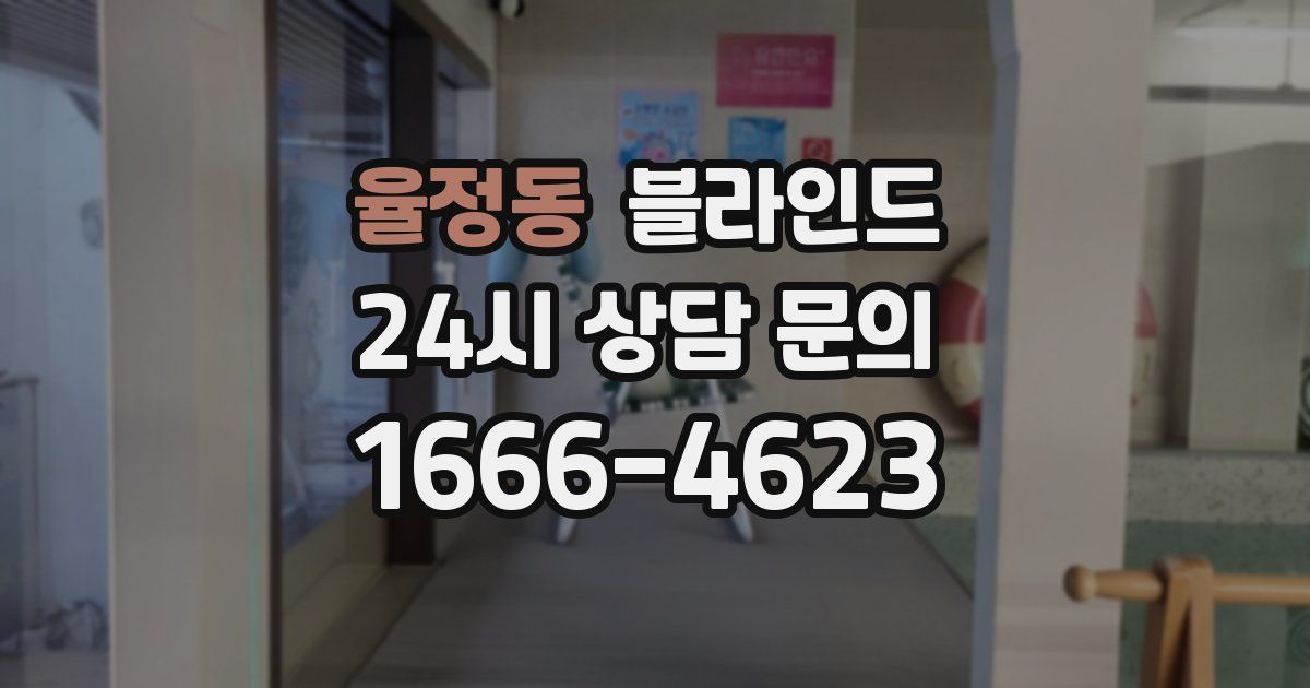 율정동 블라인드