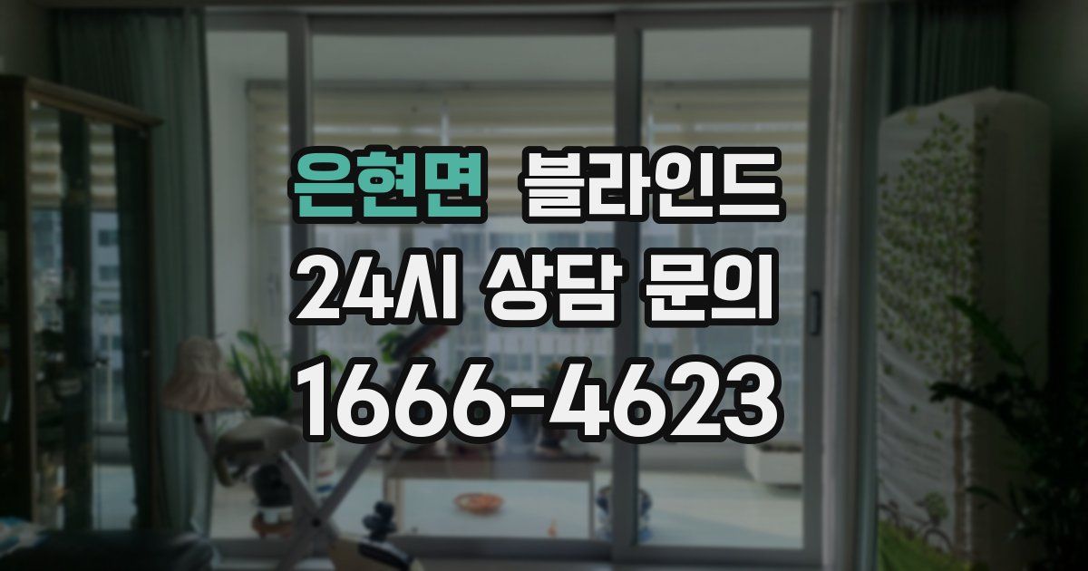 은현면 블라인드
