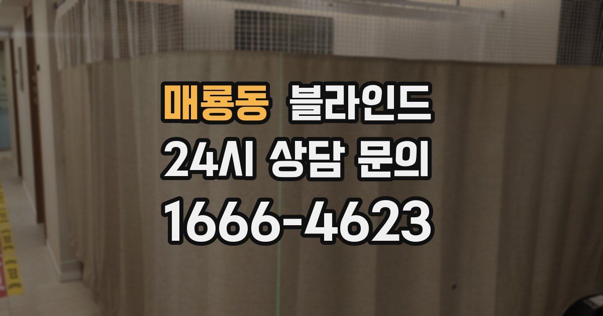 매룡동 블라인드