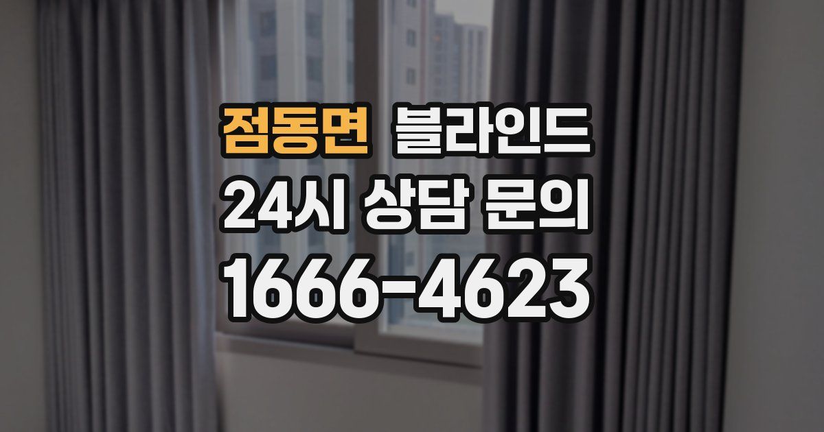 점동면 블라인드