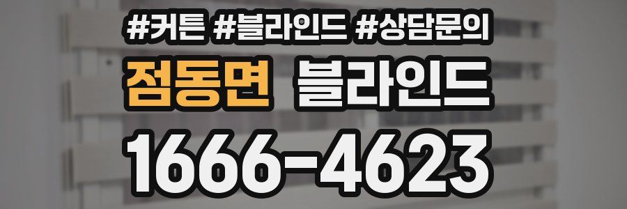 점동면 블라인드