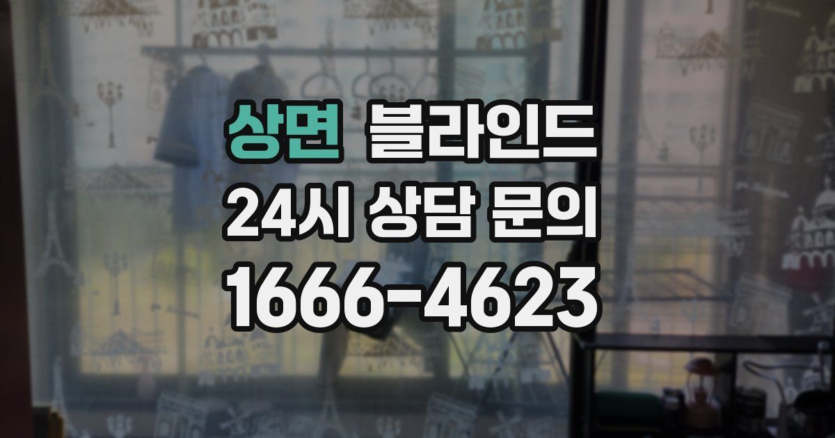 상면 블라인드