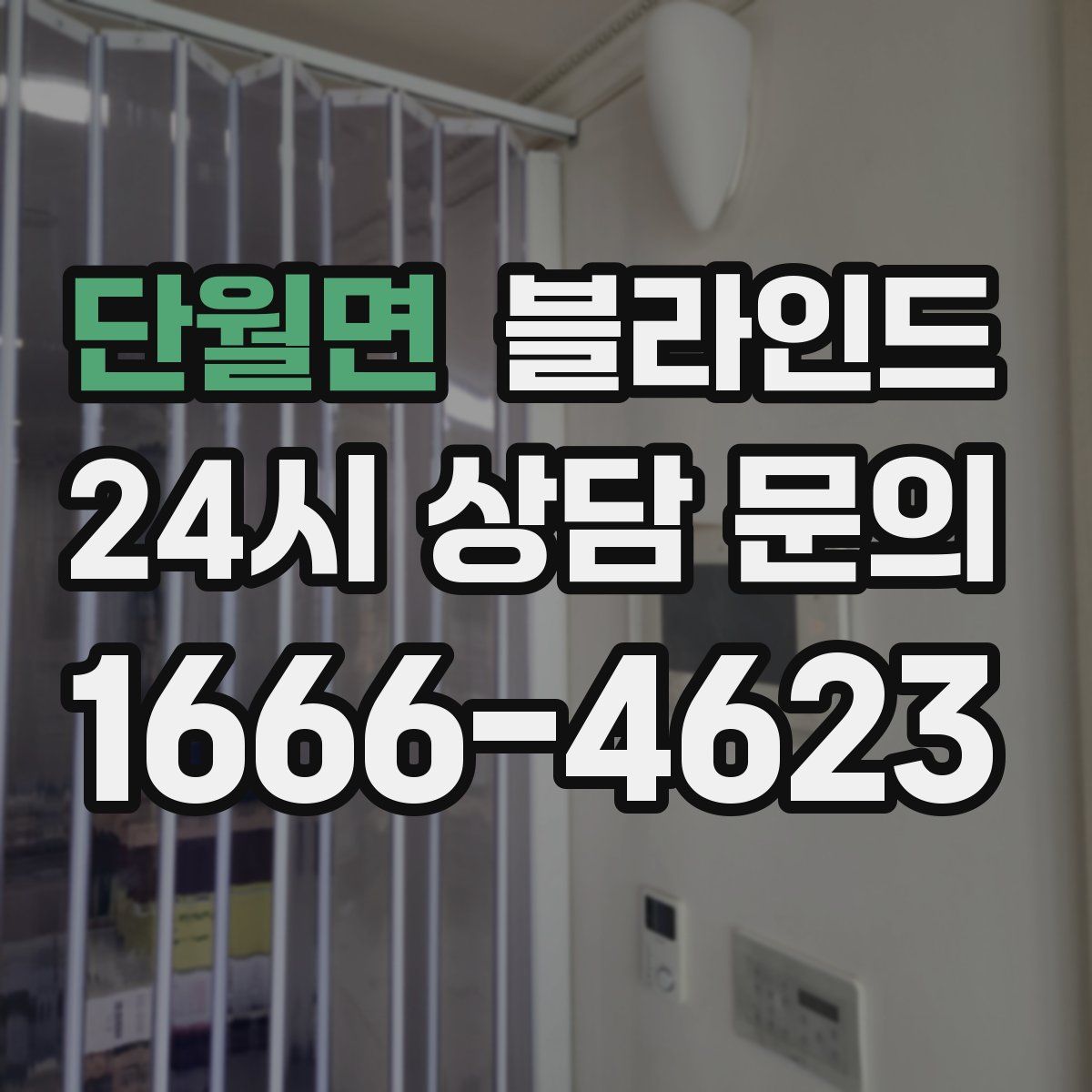 단월면 블라인드