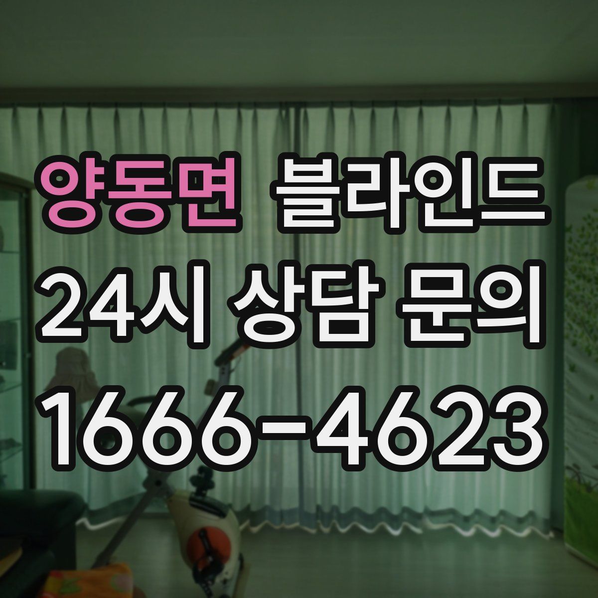 양동면 블라인드