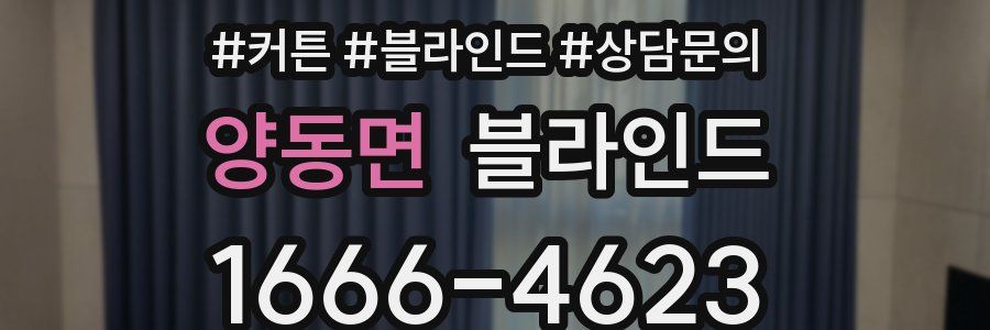 양동면 블라인드