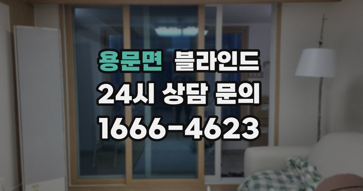 용문면 블라인드
