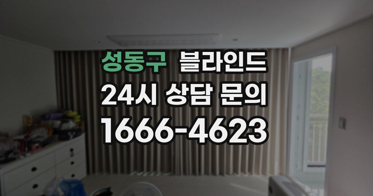 성동구 블라인드
