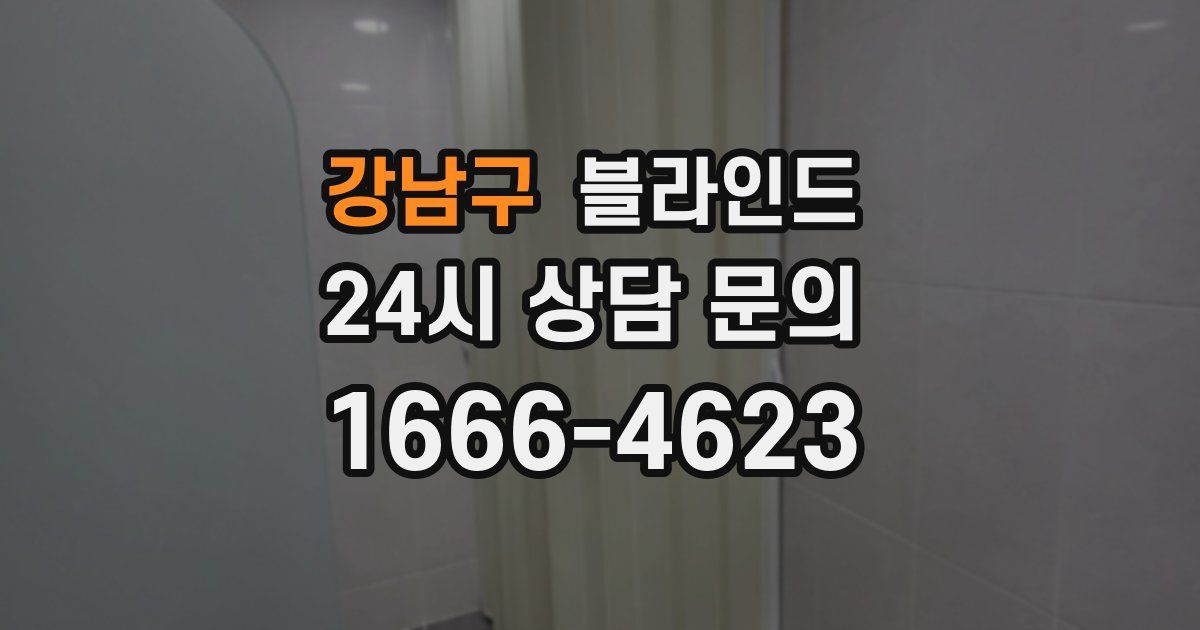 강남구 블라인드
