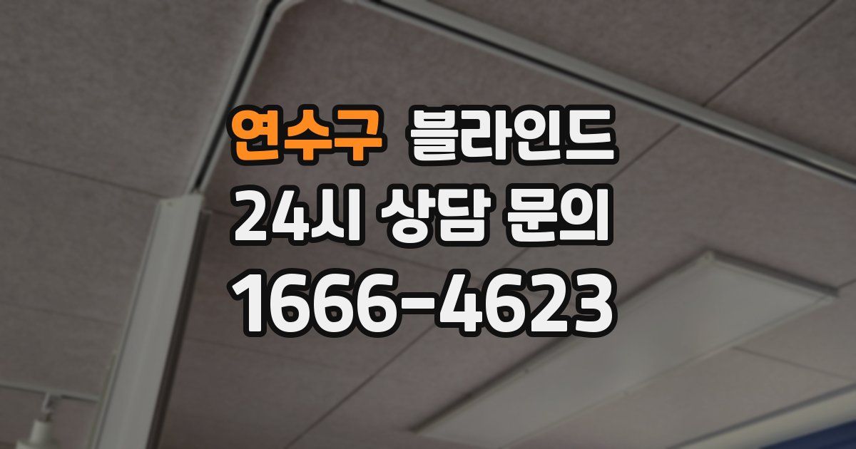 연수구 블라인드