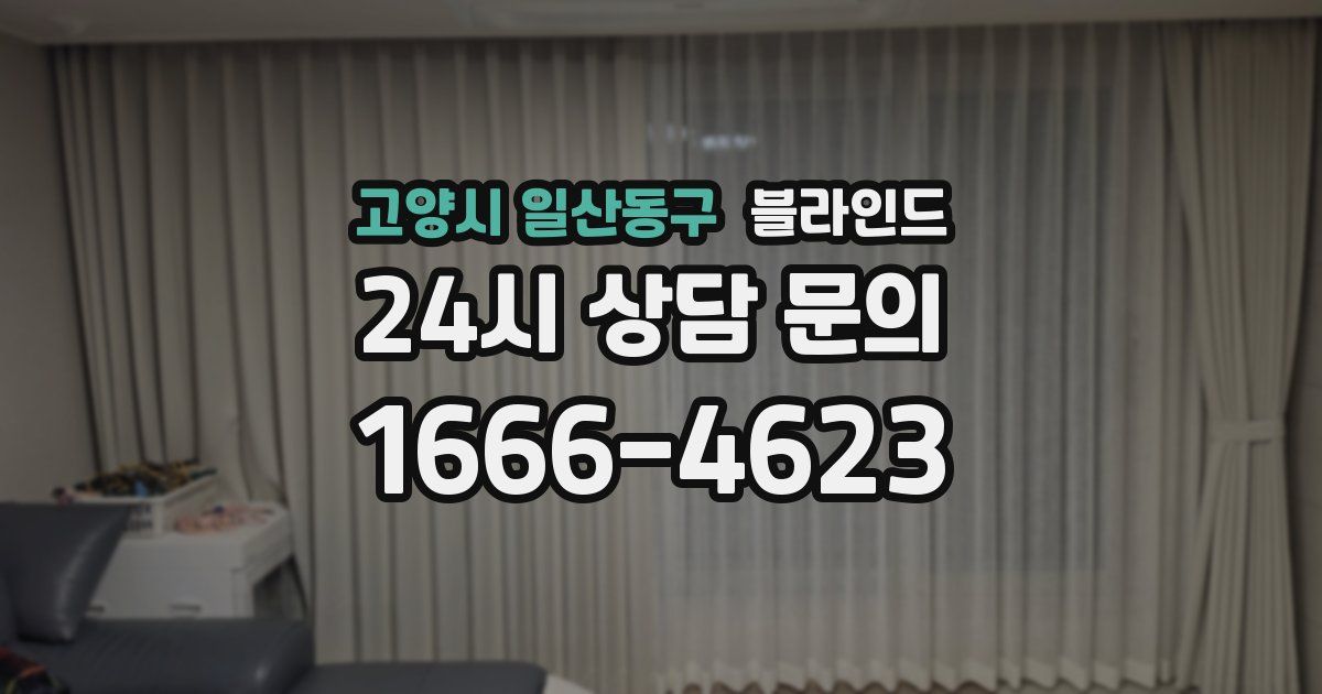 고양시 일산동구 블라인드