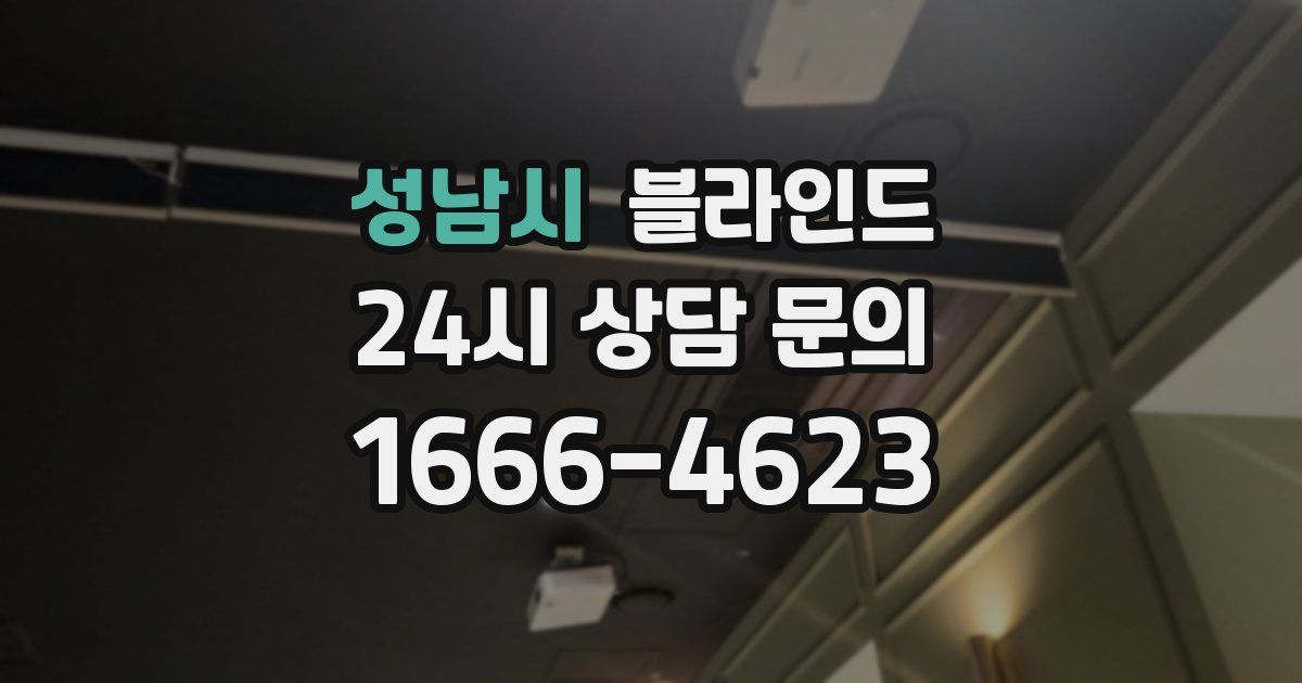 성남시 블라인드