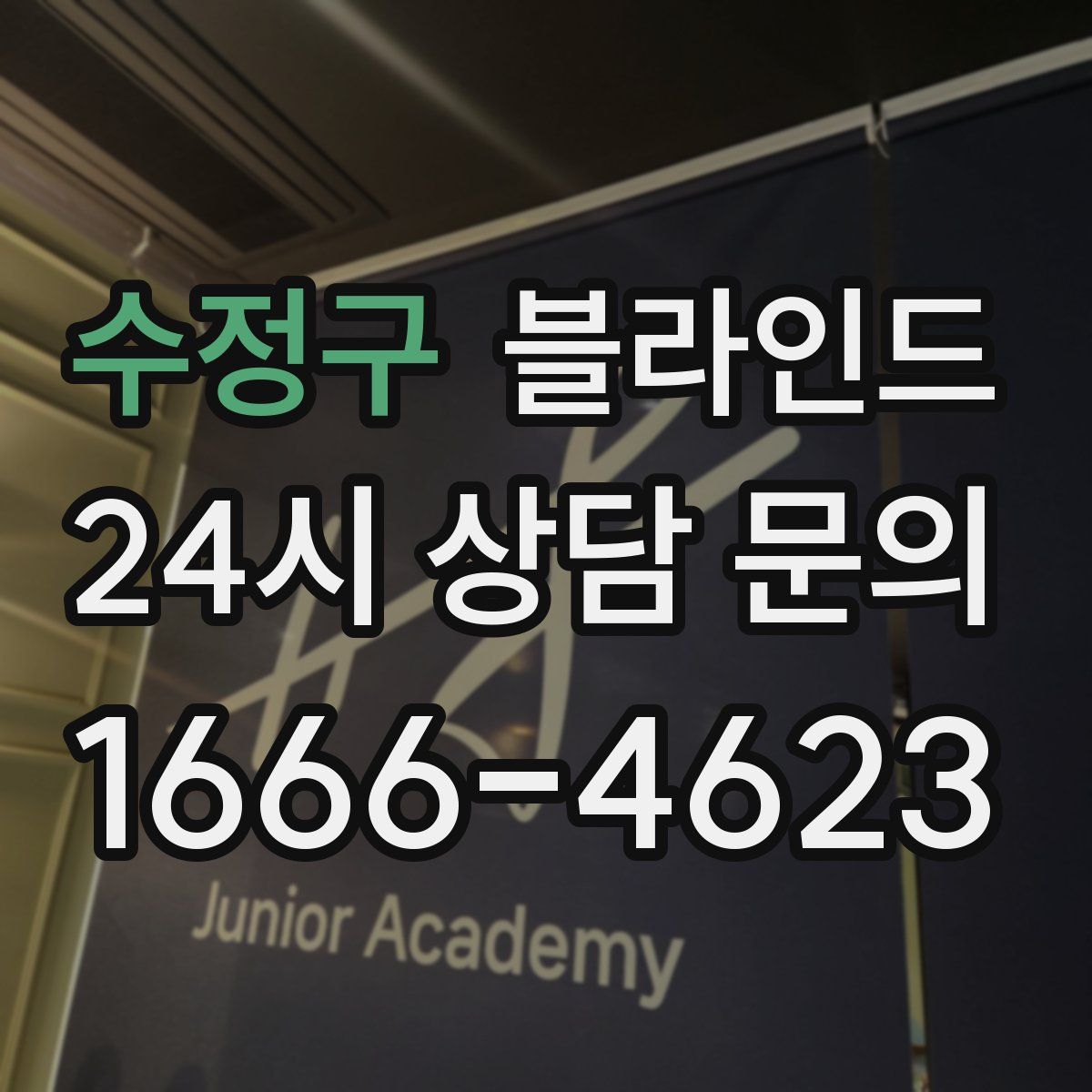 수정구 블라인드