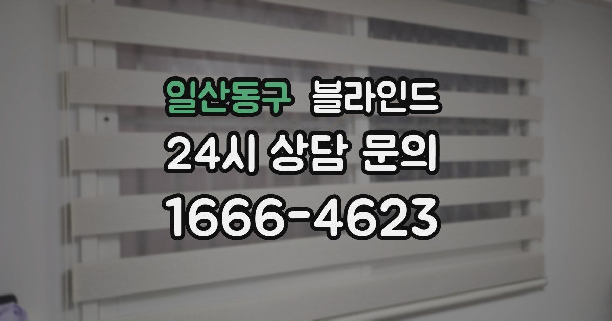 일산동구 블라인드