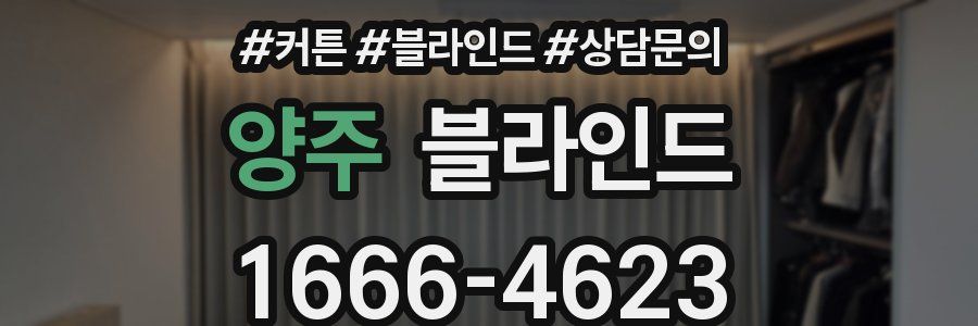 양주 블라인드