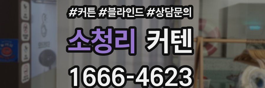소청리 커텐