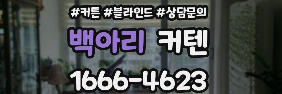 백아리 커텐