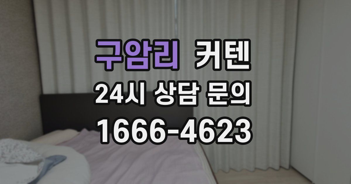 구암리 커텐