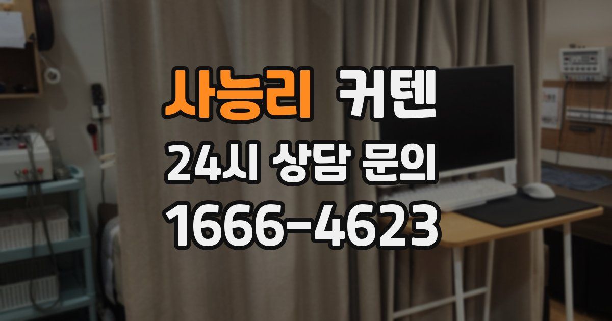 사능리 커텐