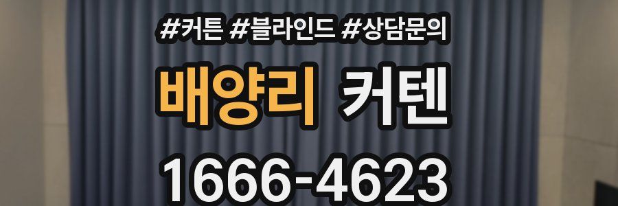 배양리 커텐