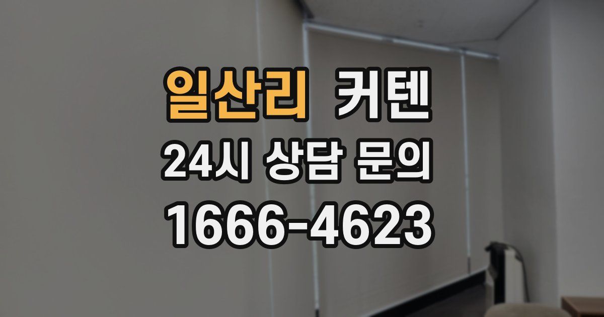 일산리 커텐