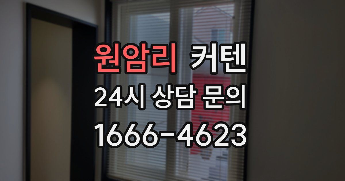 원암리 커텐