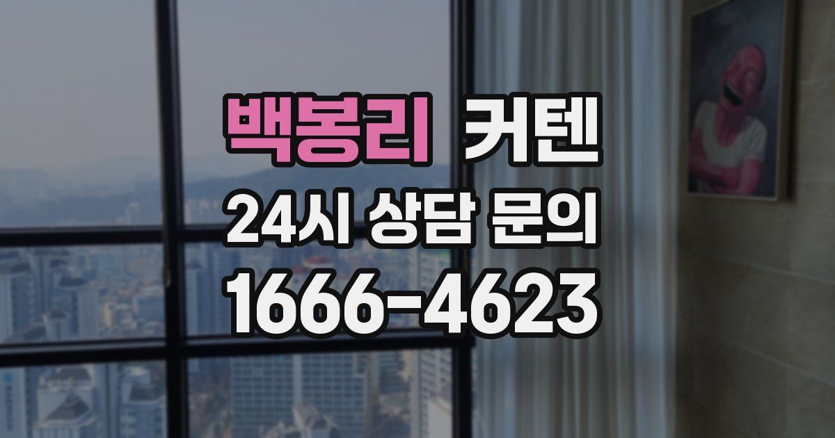 백봉리 커텐
