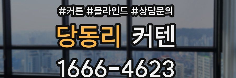 당동리 커텐