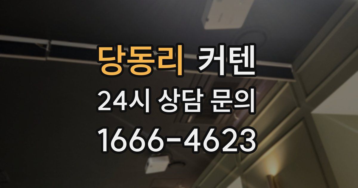 당동리 커텐